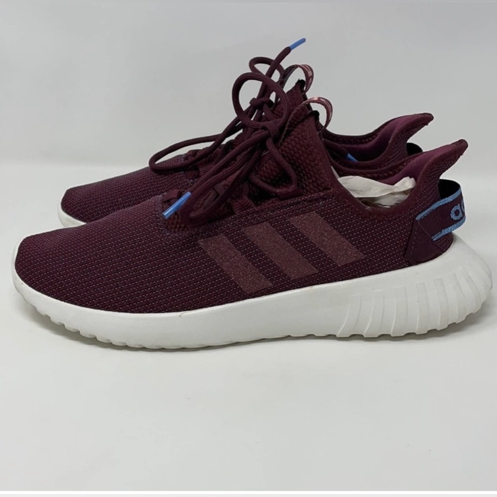 Maroon & Glow Blue Kaptir X Running Shoe